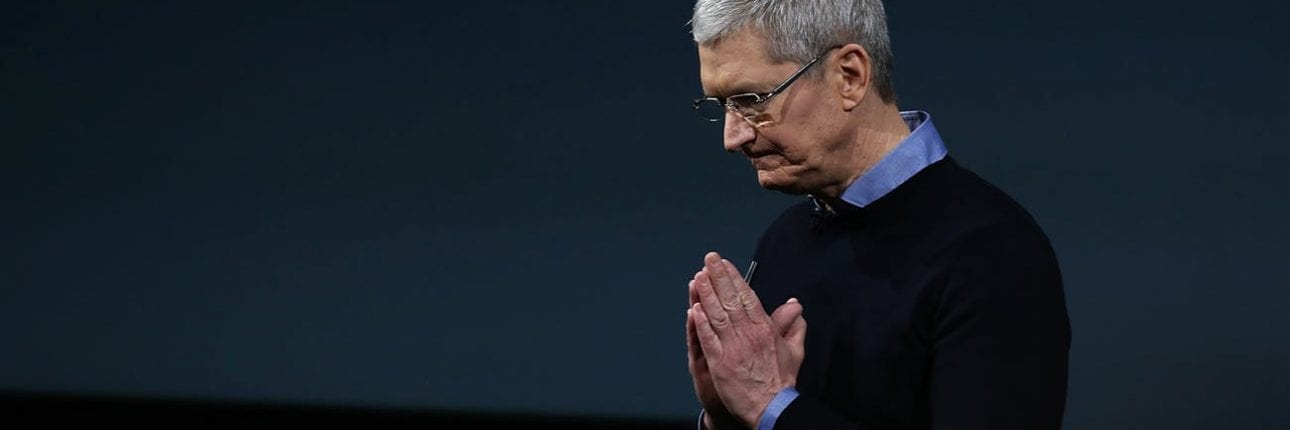 hodnota applu tim cook