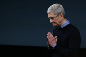 hodnota applu tim cook